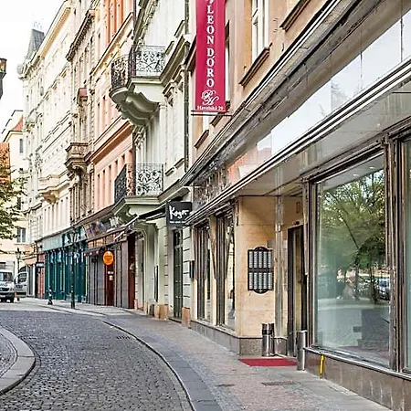 Hotell Leon D'oro Prag
